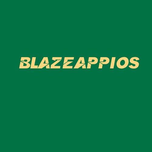 Logo da BLAZEAPPIOS